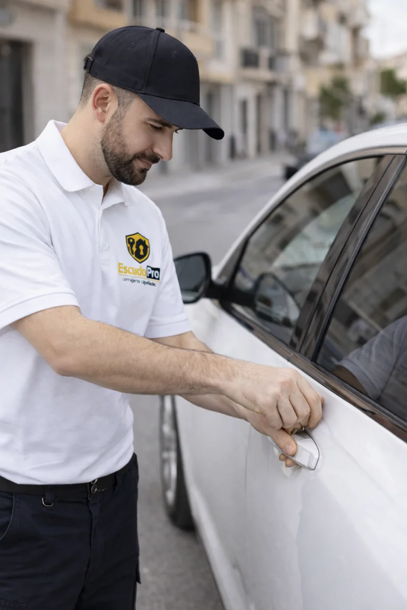 Apertura de vehiculos